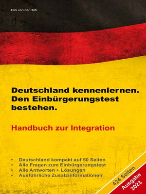 cover image of Deutschland kennenlernen. Den Einbürgerungstest bestehen.